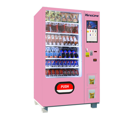 MDB System Cold Drink And Snack Vending Machine CQC Approved