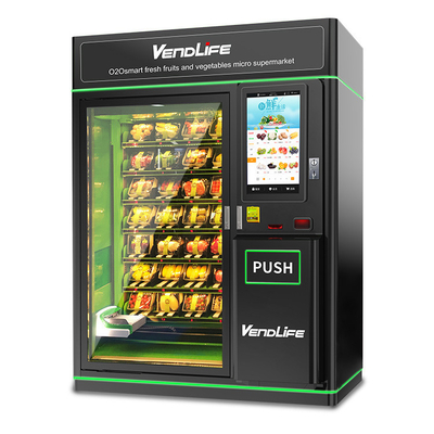 DEX System Fresh Food Vending Machines , Fluoridefree Snack Dispenser Machine